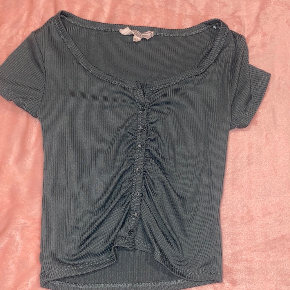 SHORT SLEEVE CUTE TOP